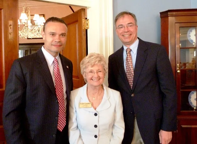Dan Bongino, Faith Loudon, and Congressman Andy Harris